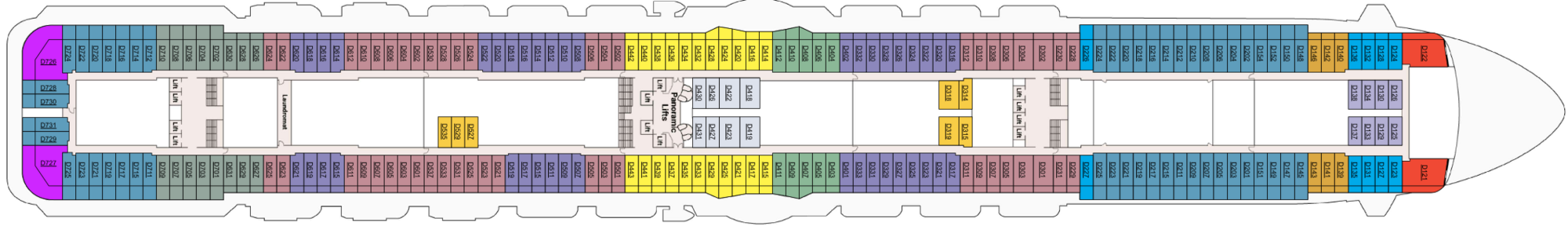 Deck 9 - Dolphin plan